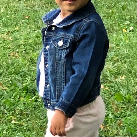 Toddler Girl Jeans Jacket - Picture 6 of 6